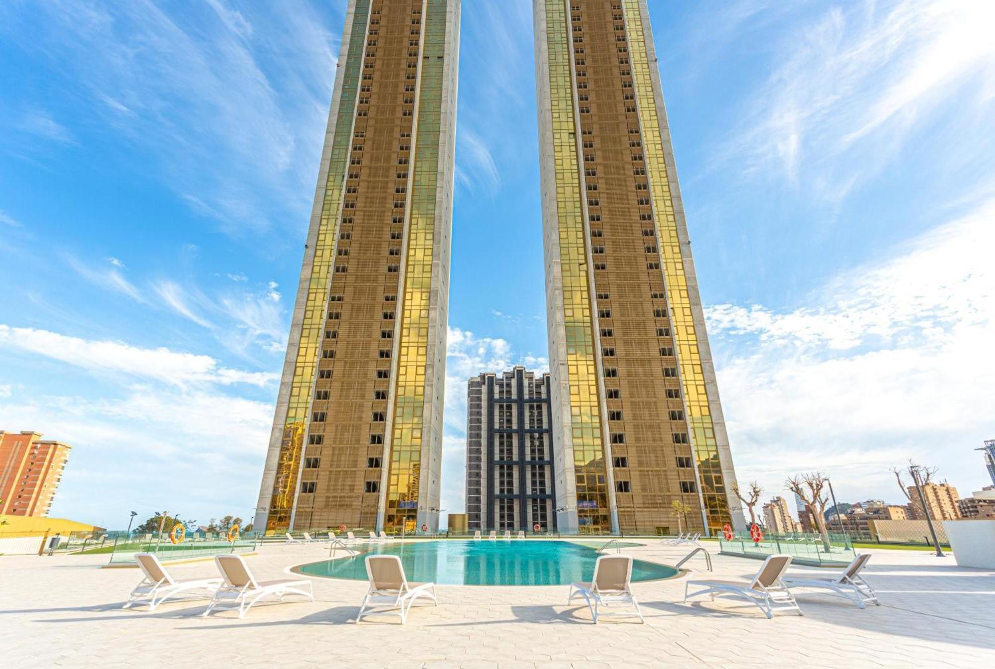 Intempo Sky Luxury Apartment 26 Floor Seaview Benidorm Luaran gambar