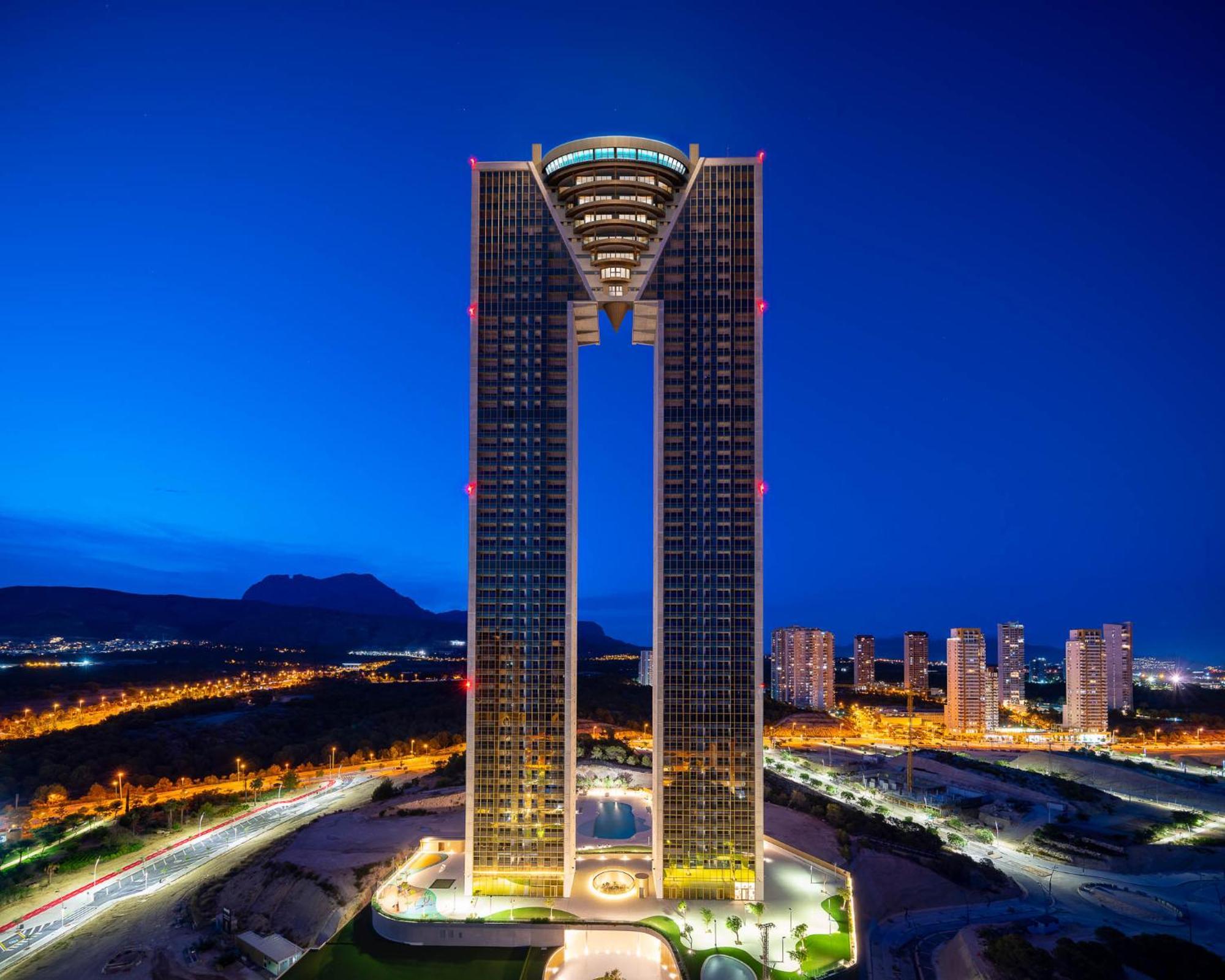 Intempo Sky Luxury Apartment 26 Floor Seaview Benidorm Luaran gambar